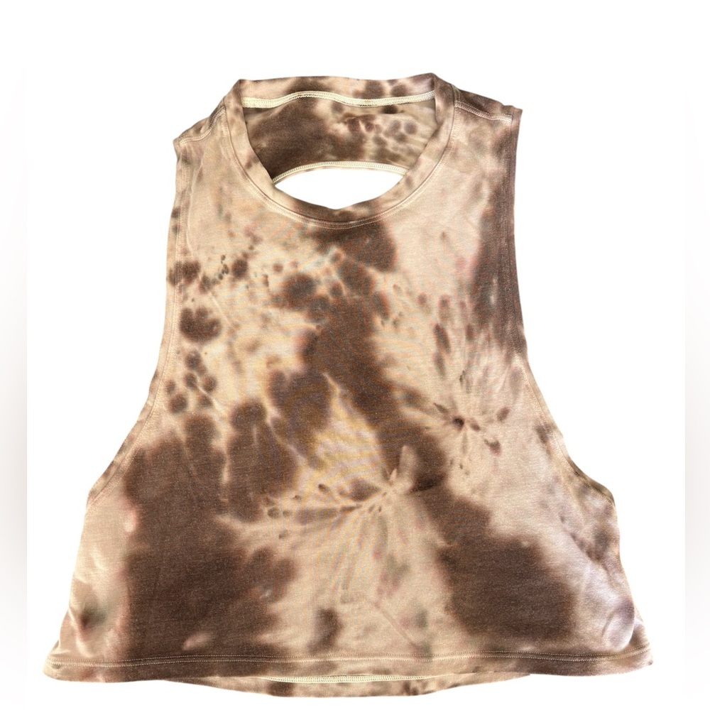 Lululemon Cut Back Crop Tank Top